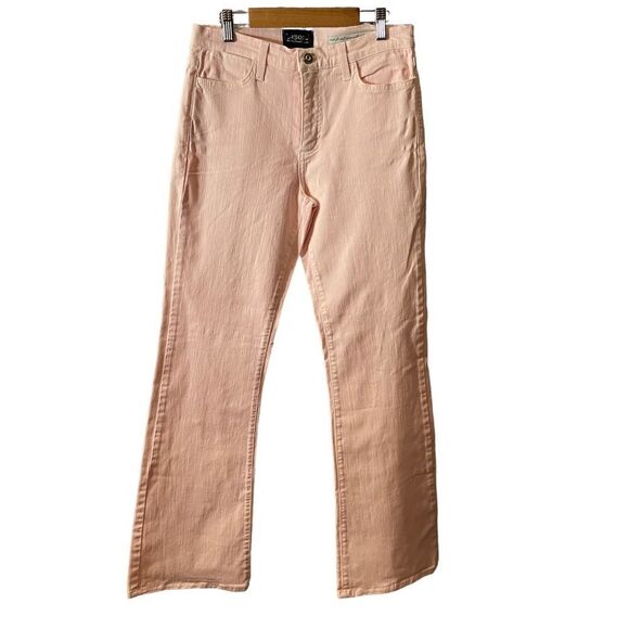 NYDJ Pink High Rise Flared Jeans Size 4 - Picture 1 of 7